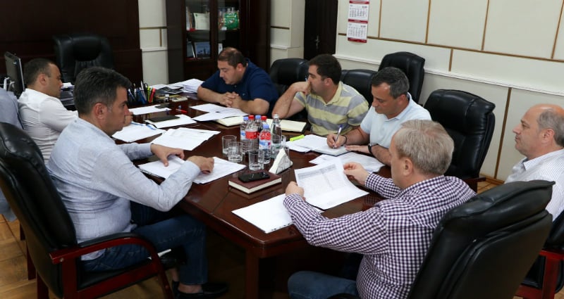 სენაკის მერიაში მონიტორინგის ჯგუფთან სამუშაო შეხვედრა გაიმართა