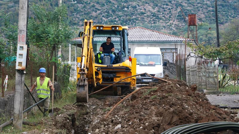 სენაკში გაზიფიცირების მასშტაბური სამუშაოები მიმდინარეობს