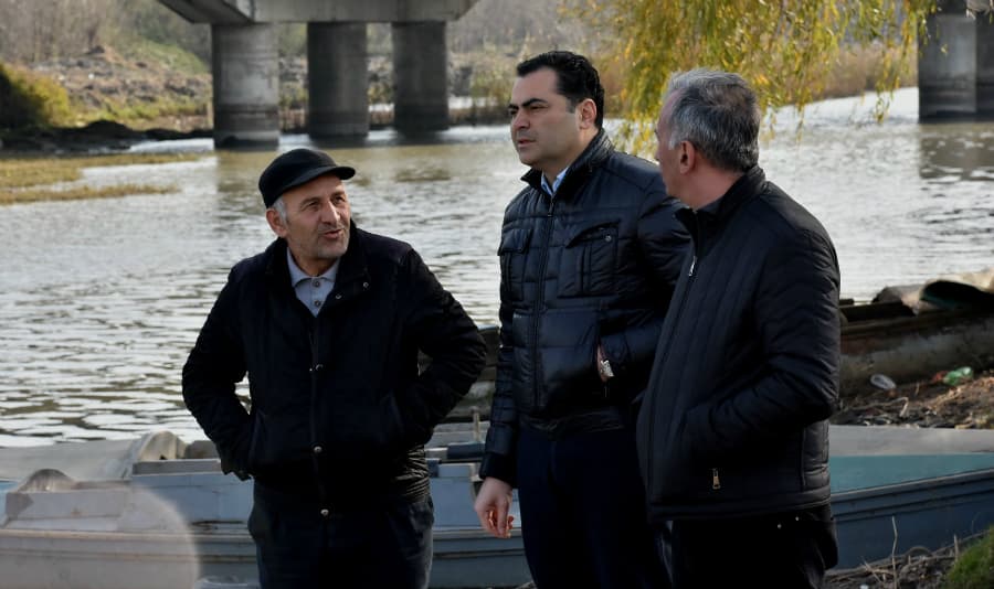 ფოთში, კუნძულის უბანზე სანაპირო ზოლის სრული რეაბილიტაცია მიმდინარეობს