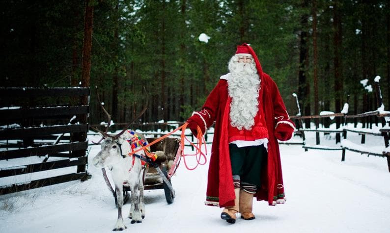 ლაპლანდიელი სანტა-კლაუსის საქართველოში მოგზაურობა ზუგდიდიდან იწყება