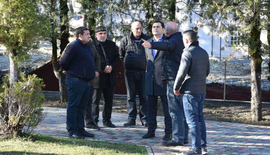 ალექსანდრე მოწერელია ხობში მიმდინარე პროექტებს გაეცნო