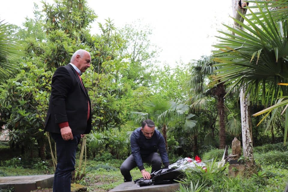 ხობის მერმა, მეორე მსოფლიო ომში დაღუპულთა ხსოვნას პატივი მიაგო