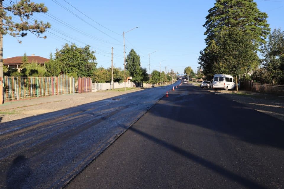 წლის ბოლომდე ზუგდიდს განახლებული საგზაო ინფრასტრუქტურა ექნება