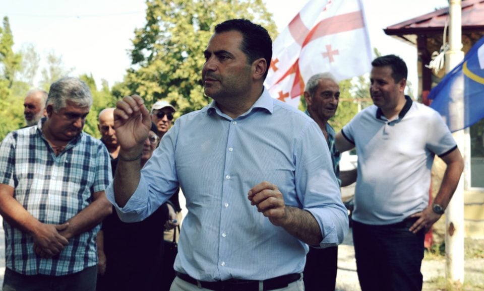 ალექსანდრე მოწერელია აბაშაში აფხაზეთიდან დევნილ და ადგილობრივ მოსახლეობას შეხვდა