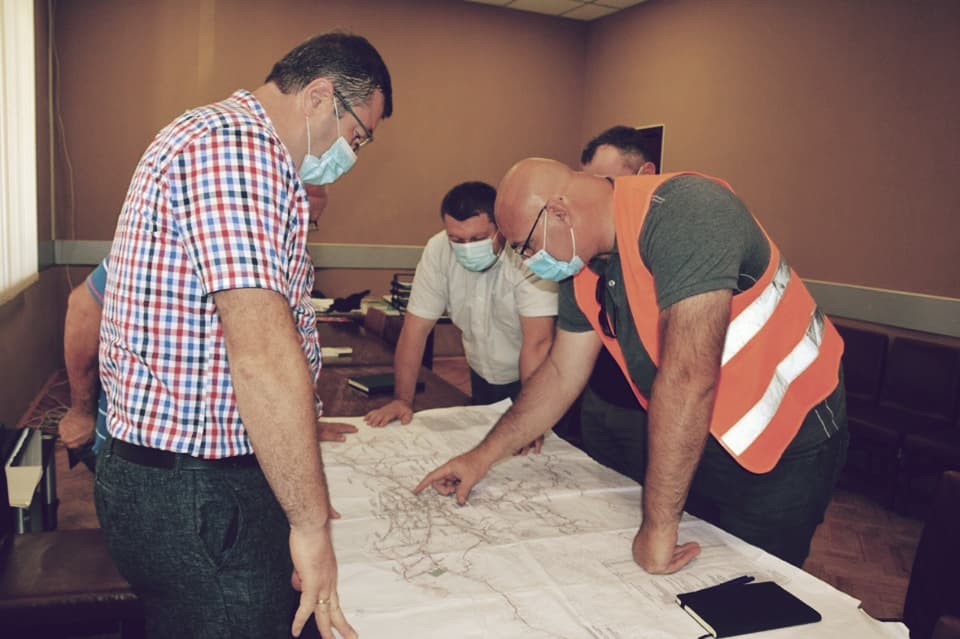 ჩხოროწყუში გაზიფიცირების ძირითადი სამუშაოები დასრულებულია