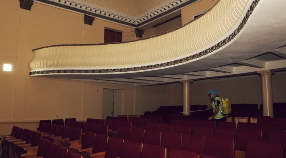 დეზინფექცია ჩაუტარდა სენაკის მუნიციპალიტეტის მოსწავლე-ახალგაზრდობისა და კულტურის ცენტრს