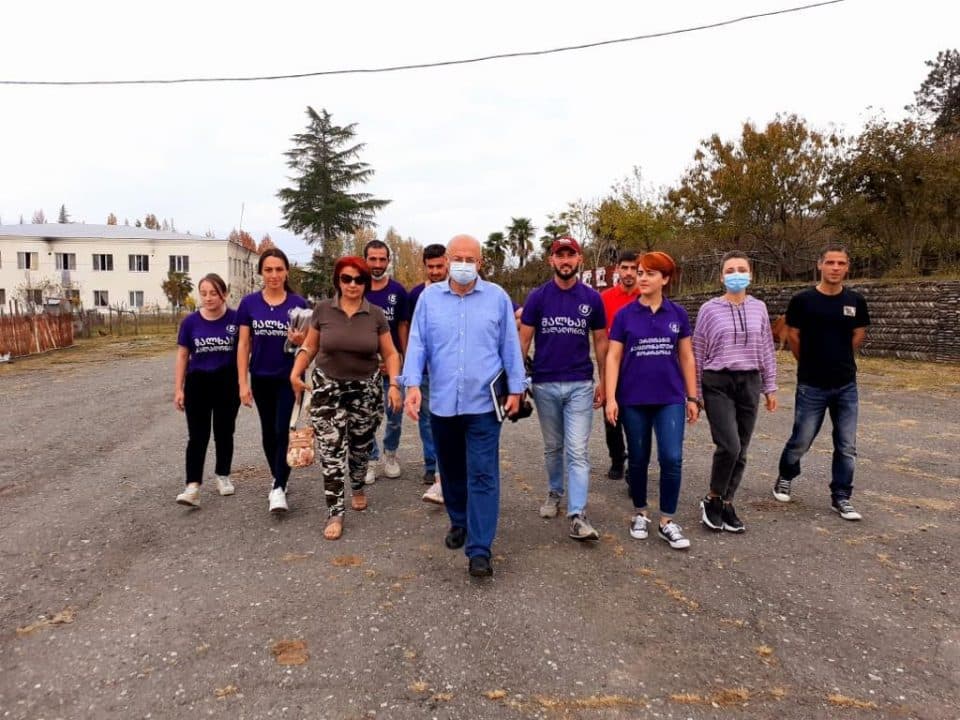 თბილისის აქციიდან ჩამოსულ ნაციონალების ზუგდიდის მაჟორიტარობის კანდიდატს და აქტივისტებს კოვიდი დაუდასტურდათ