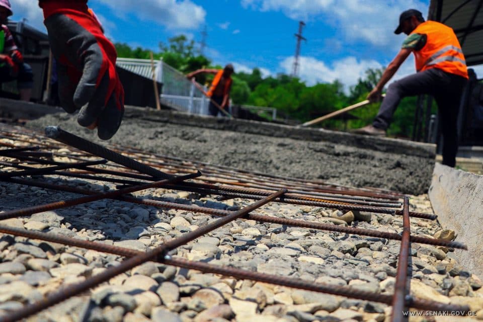 სენაკში ხიდების მშენებლობა-რეაბილიტაციის პროცესი გრძელდება