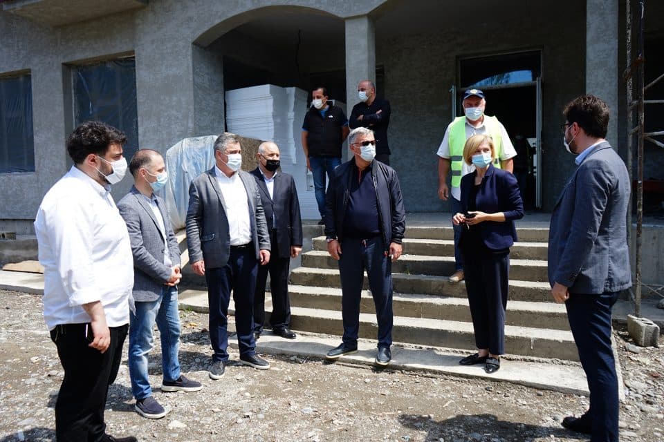 ფოთში თანამედროვე სტანდარტების შესაბამისი ახალი საბავშვო ბაღის მშენებლობა მიმდინარეობს