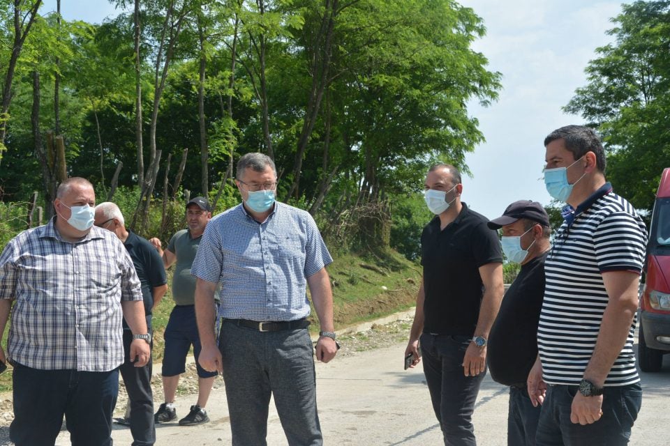სოფელ კირცხში საგზაო ინფრასტრუქტურის მოწყობის სამუშაოები მიმდინარეობს