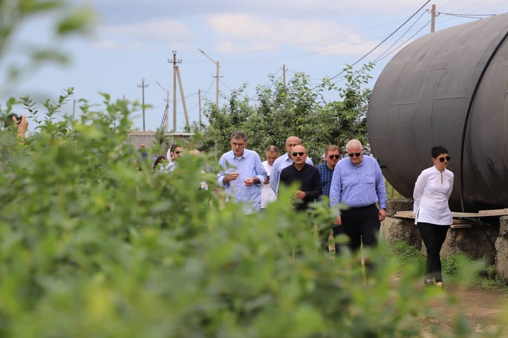რეგიონული პოლიტიკისა და თვითმმართველობის კომიტეტის წევრები სამეგრელოში მიმდინარე პროექტებს გაეცნენ - image 3