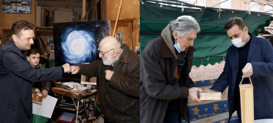 სენაკის მერმა ცნობილი ადამიანები დააჯილდოვა