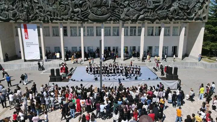 საქართველოს დამოუკიდებლობის დღე აღნიშნეს ხობში