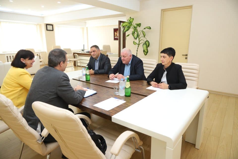 სამეგრელო-ზემო სვანეთის სახელმწიფო რწმუნებული ავსტრიის ელჩს შეხვდა