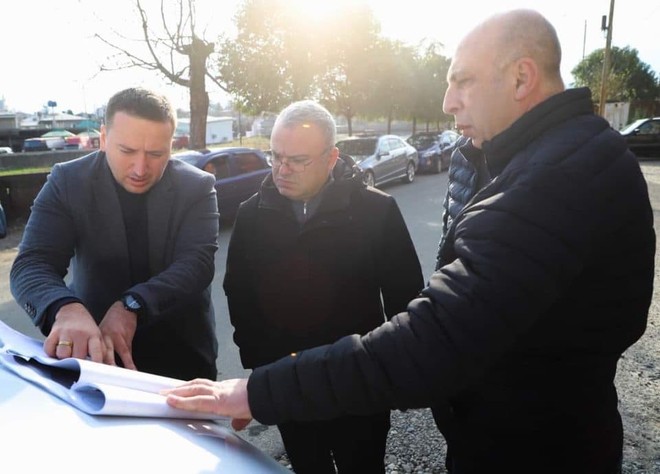 ზუგდიდში ინფრასტრუქტურული სამუშაოები აქტიურად მიმდინარეობს