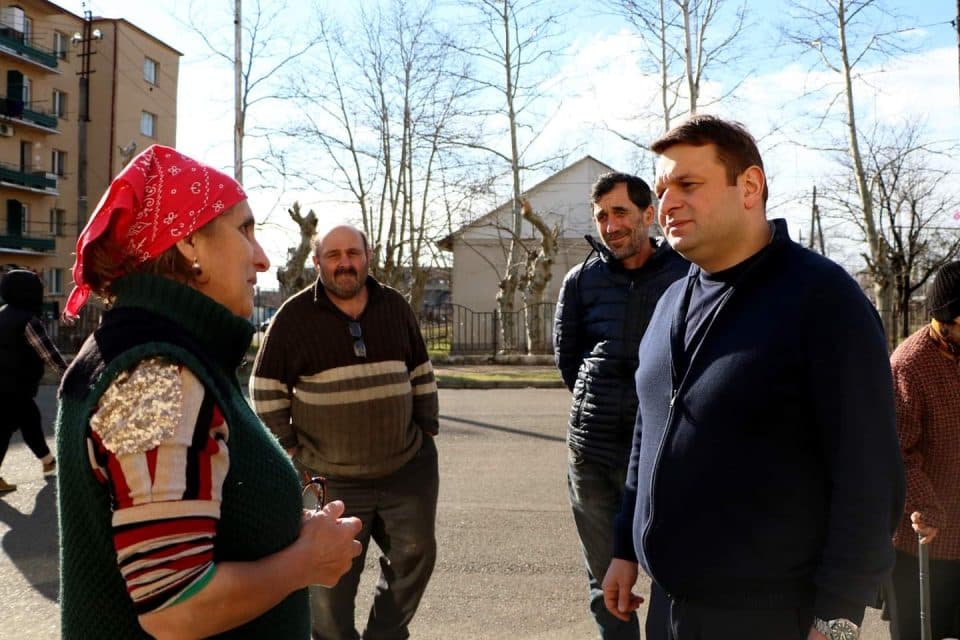 სენაკის მერი სტიქიის სალიკვიდაციო სამუშაოებს გაეცნო