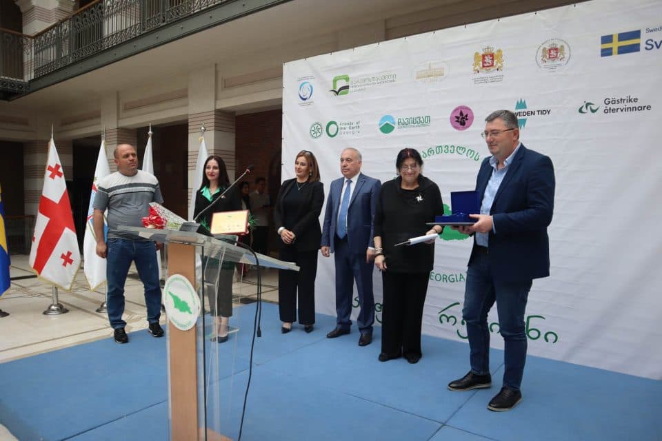 „სუფთა რეგიონის“ კონკურსის ნომინაციაში „სუფთა სოფელი“ ლესიჭინემ გაიმარჯვა