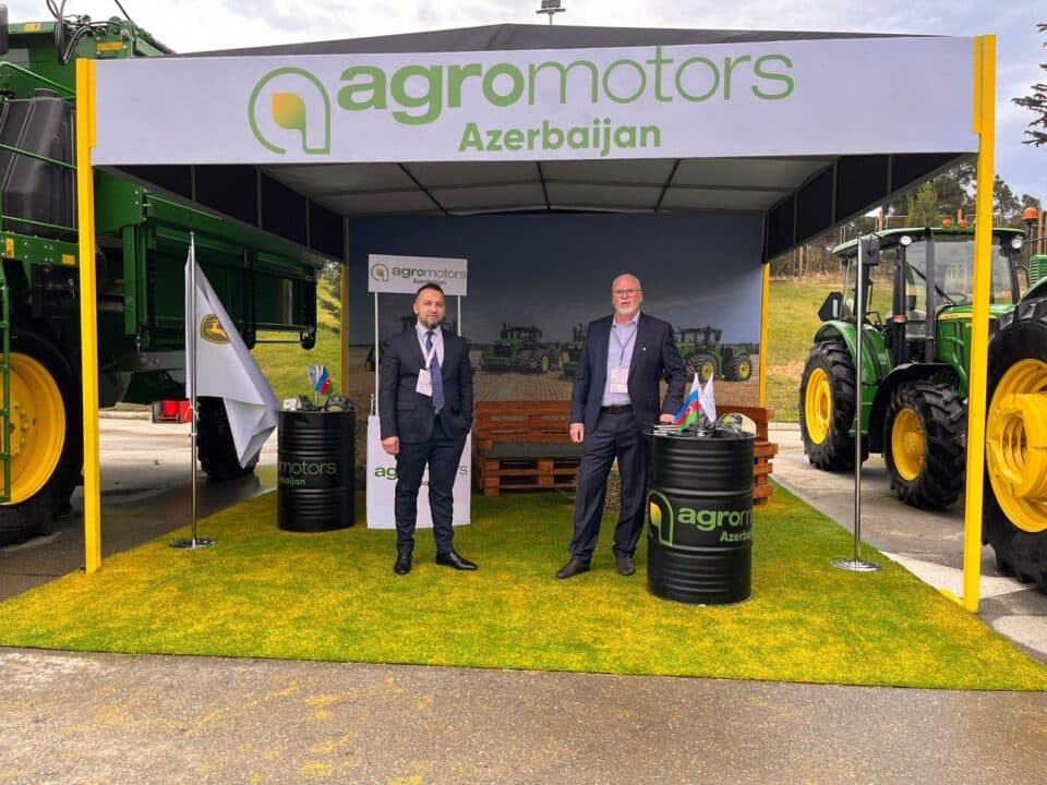 „აგრომოტორსი“ პირველად ბაქოში „Caspian Agro“-ს გამოფენაზე მონაწილეობს