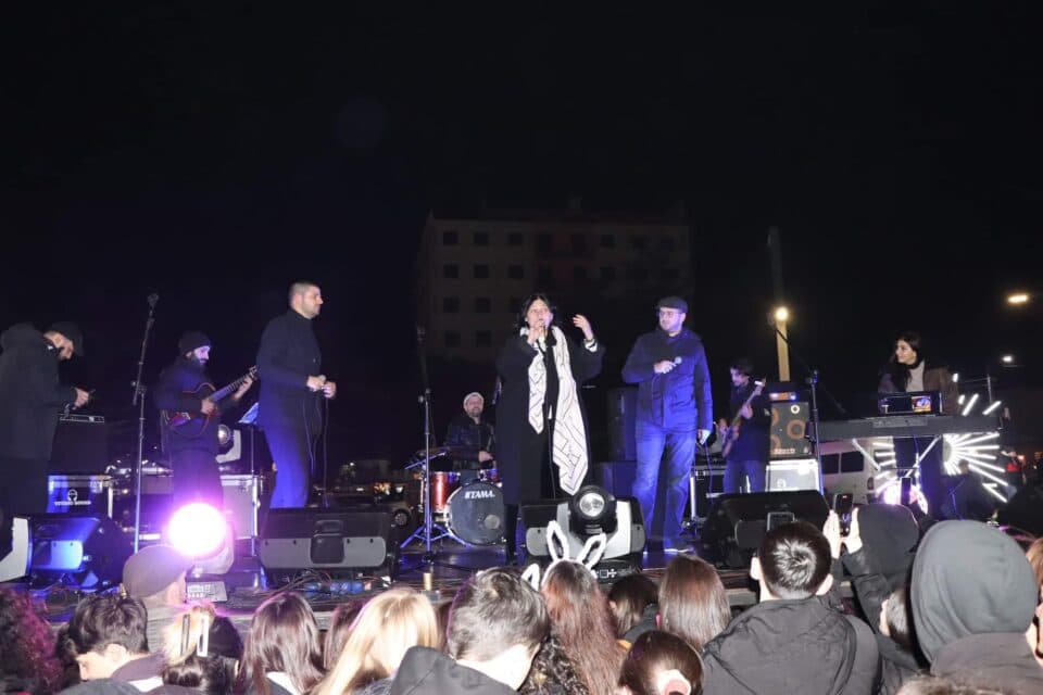 ქალაქ ხობში საახალწლო კონცერტი გაიმართა