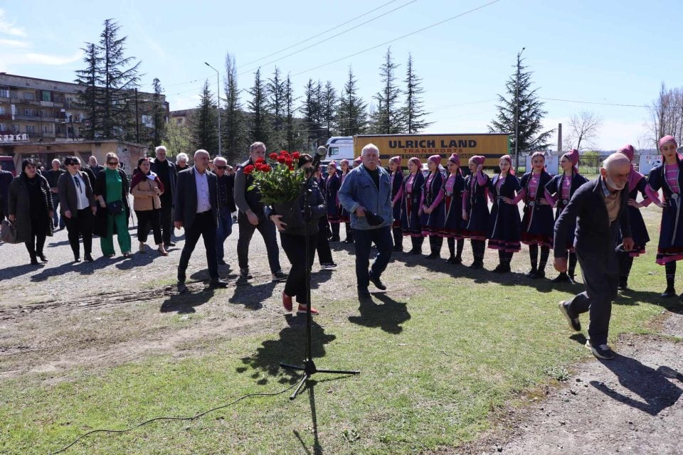 პირველი პრეზიდენტის დაბადების დღე წალენჯიხაში აღნიშნეს