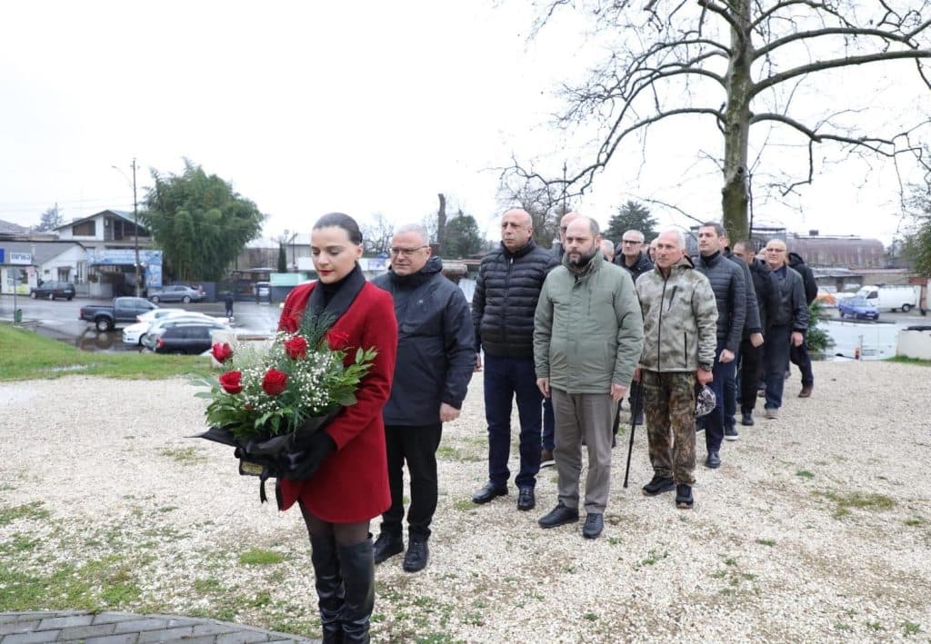 ეროვნული გმირის გენო ადამიას დაბადების დღე ზუგდიდში - image 2