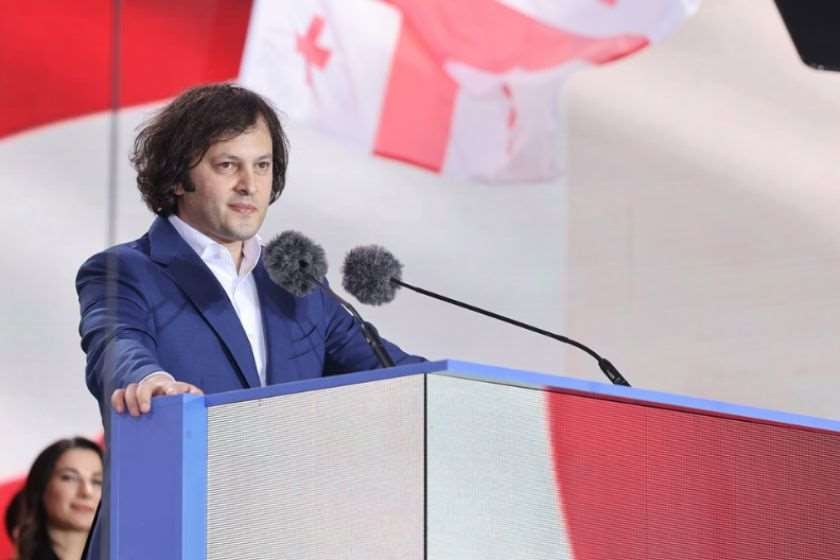 ირაკლი კობახიძე „ქართული ოცნების“ თავმჯდომარედ აირჩიეს