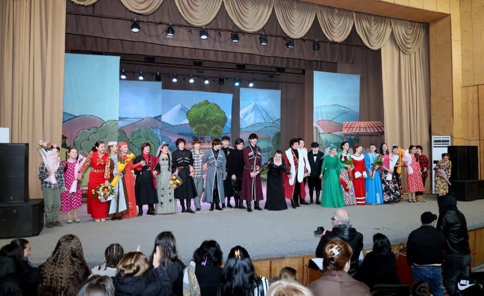 ხობის კულტურის სასახლეში სპექტაკლის პრემიერა გაიმართა