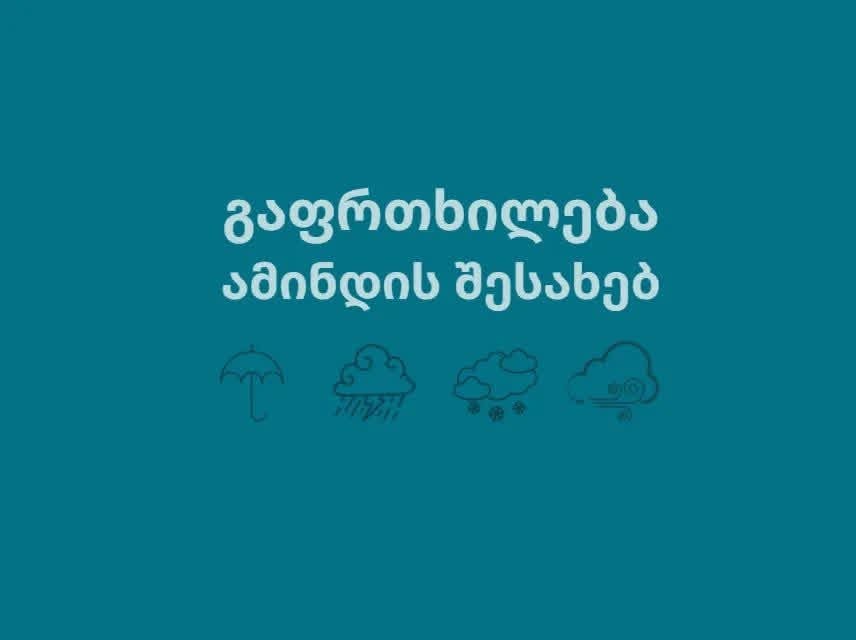 გარემოს ეროვნული სააგენტო განცხადებას ავრცელებს