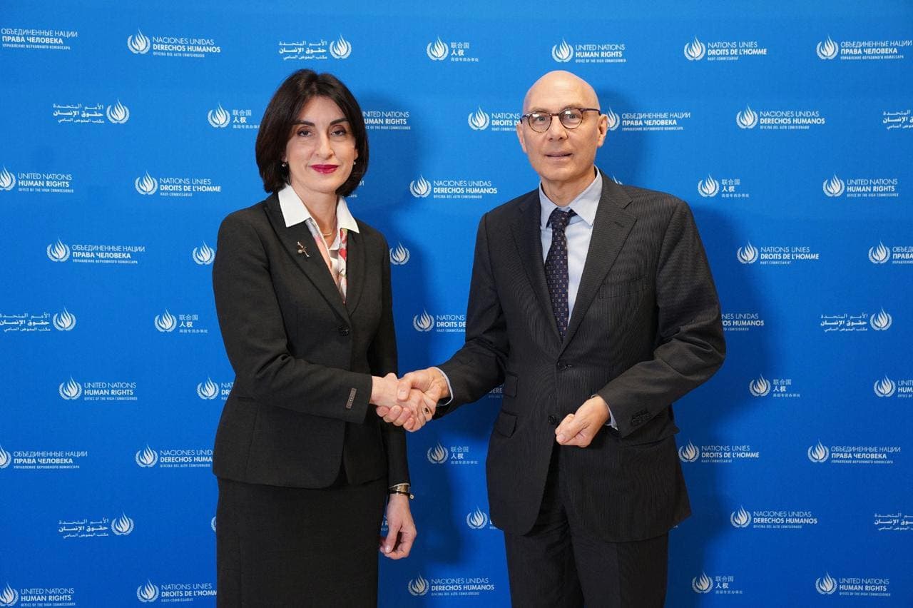 მაკა ბოჭორიშვილი გაეროს ადამიანის უფლებათა უმაღლეს კომისარს შეხვდა