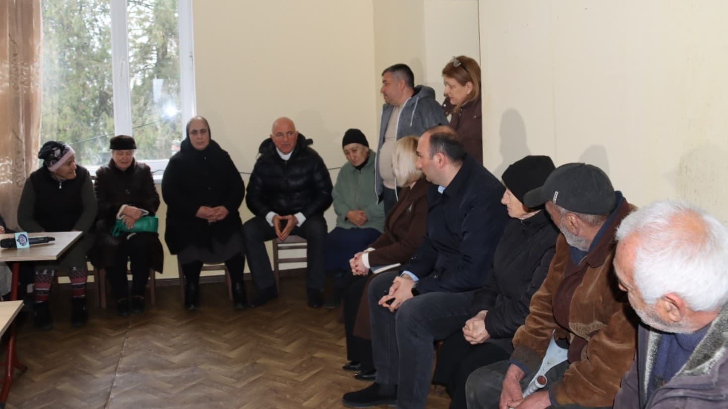 ჩხოროწყუს მერი უფასო სასადილოს ბენეფიციარებს შეხვდა - image 2