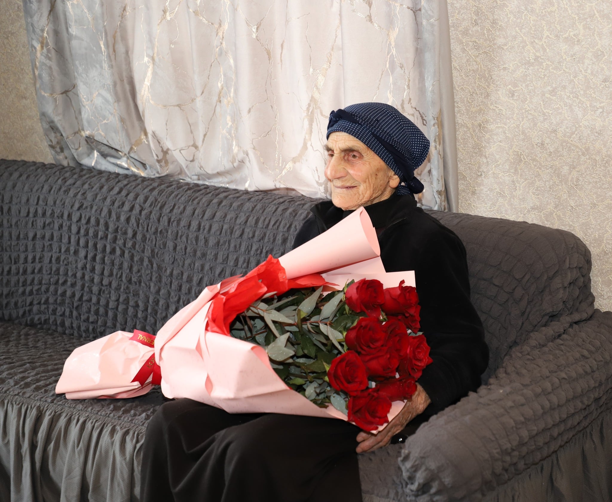 მარტვილელი ლიდა ფაცია 102 წლის გახდა - იუბილარს მერია 3000 ლარს გადაურიცხავს