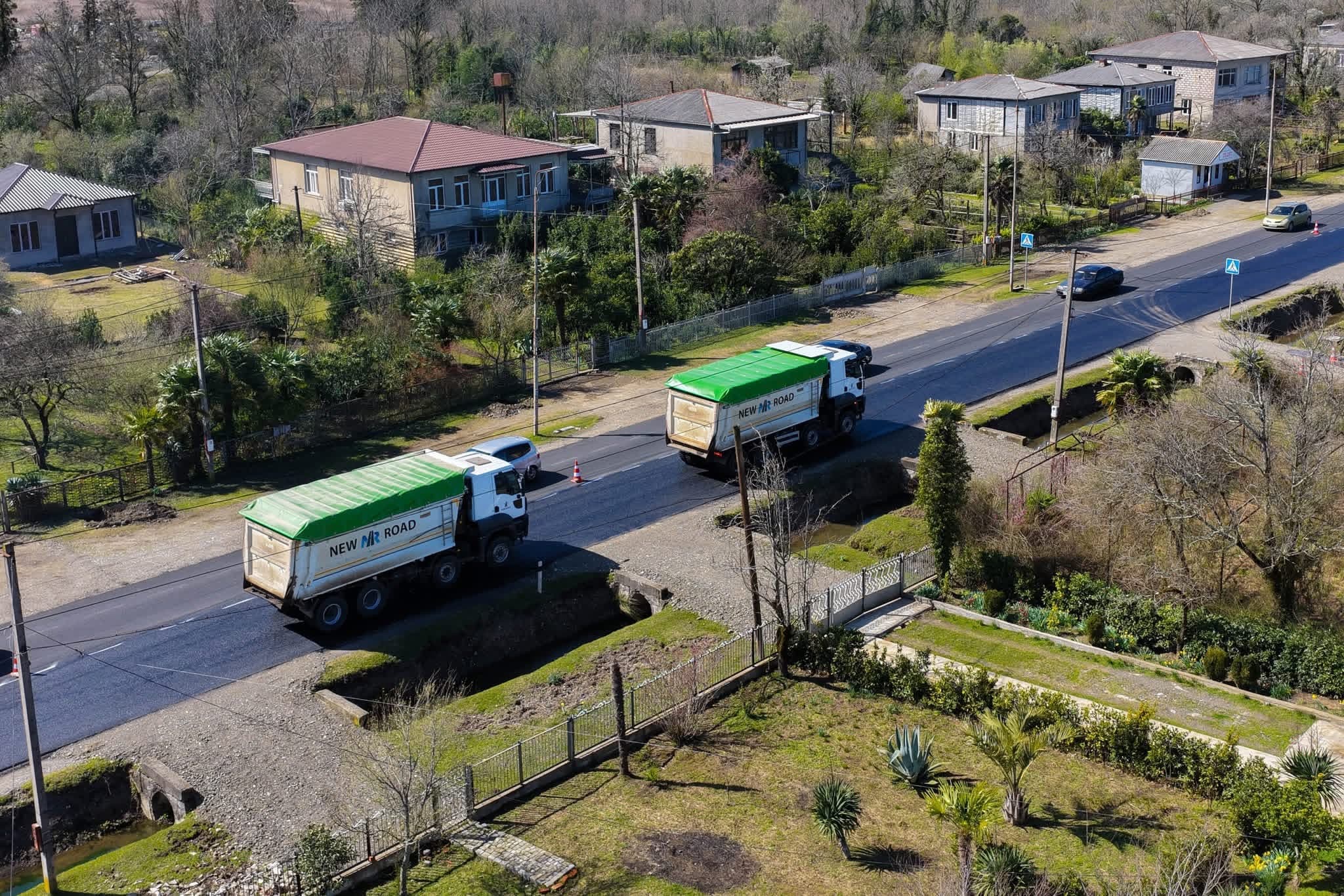 ხობში საერთაშორისო მნიშვნელობის გზის 6 კილომეტრიანი მონაკვეთი იგება - image 2