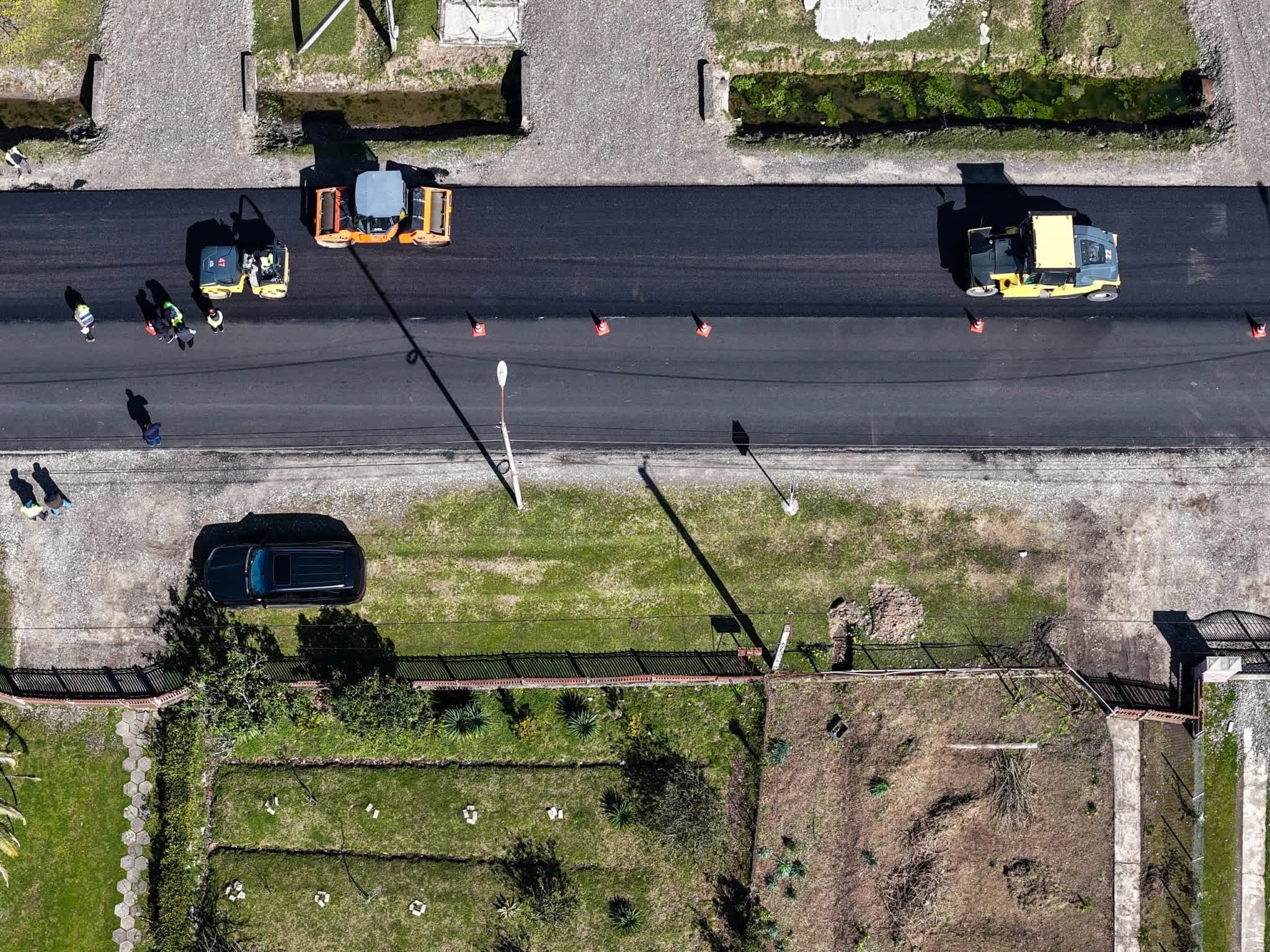 ხობში საერთაშორისო მნიშვნელობის გზის 6 კილომეტრიანი მონაკვეთი იგება - image 4