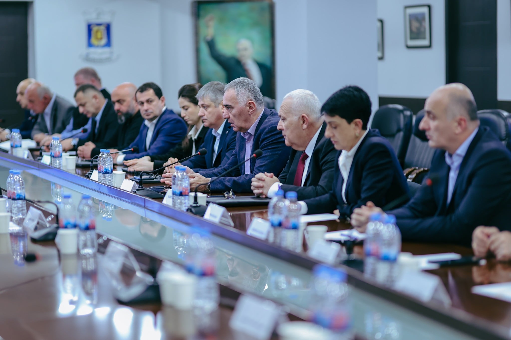 სამეგრელო-ზემო სვანეთის მუნიციპალიტეტების სტრატეგიული განვითატრების გრძელვანდიანი გეგემები მინისტრთან განიხილეს