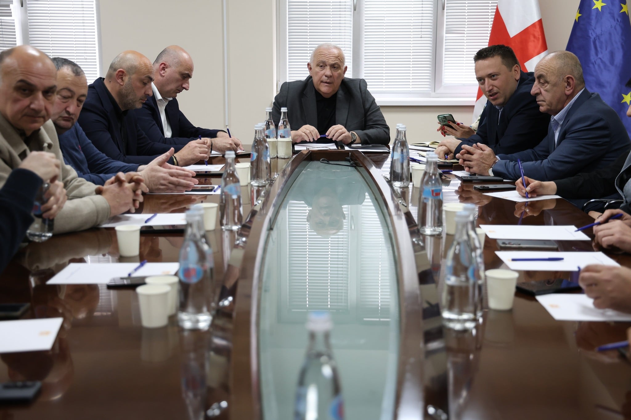 სახელმწიფო რწმუნებული რეგიონის მერებთან ერთად ენერგო პრო ჯორჯიას წარმოამადგენელებს შეხვდა