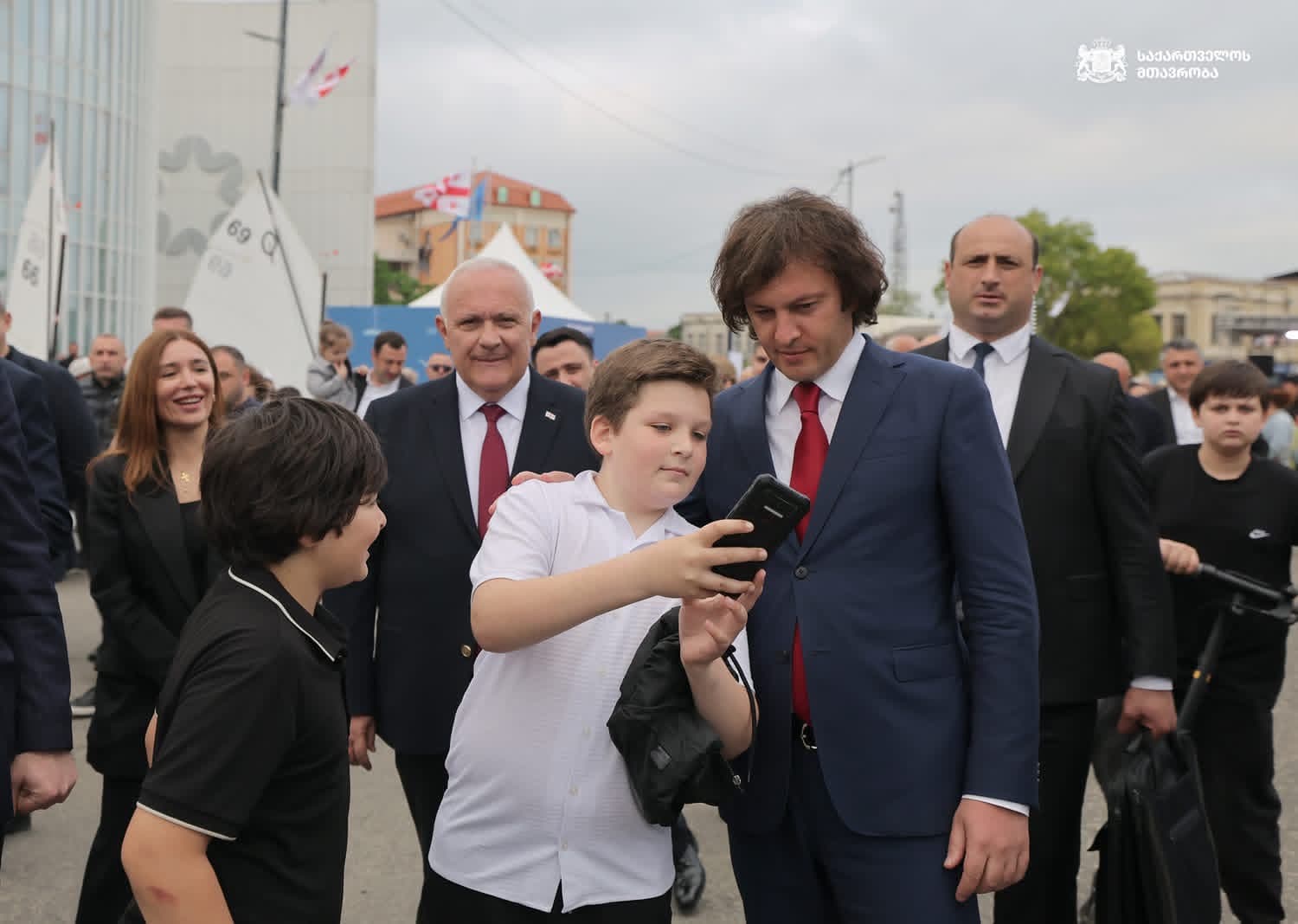 პრემიერი ფოთში დამოუკიდებლობის დღის ღონისიძიებებს დაესწრო - image 7