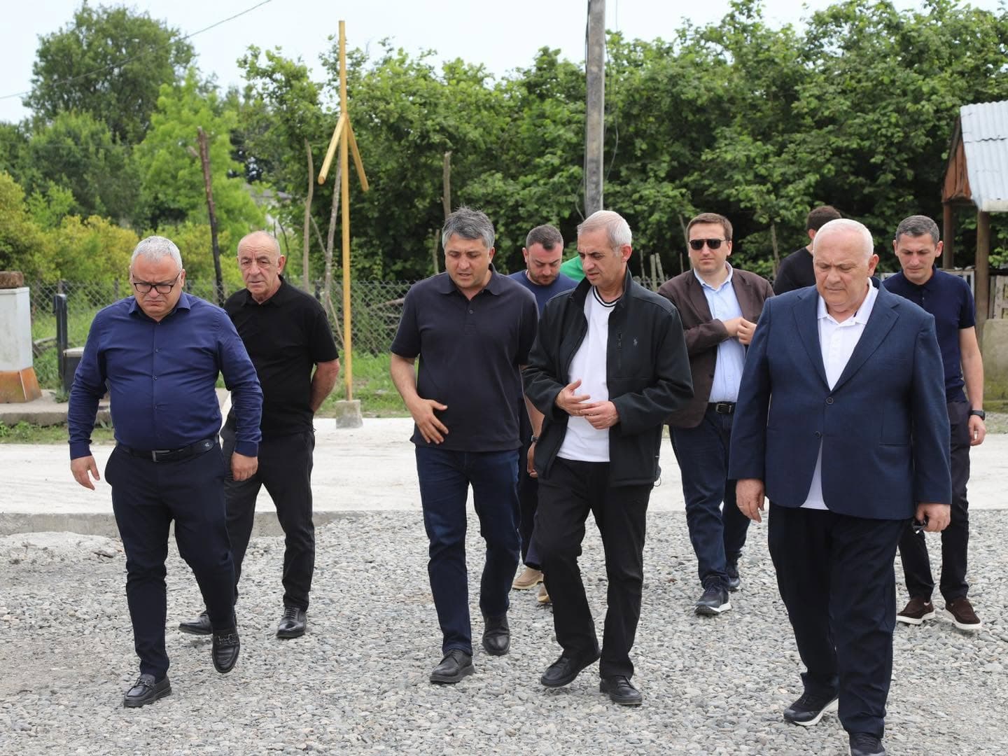 დავით ვერავა და ლევან ზაუტაშვილი რეგიონში მიმდინარე ინფრასტრუქტურულ პროექტებს გაეცნენ - image 6