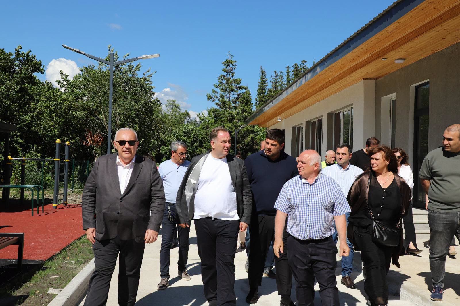 თამაკონის საბავშვო ბაღის მშენებლობა მიმდინარეობს - image 2