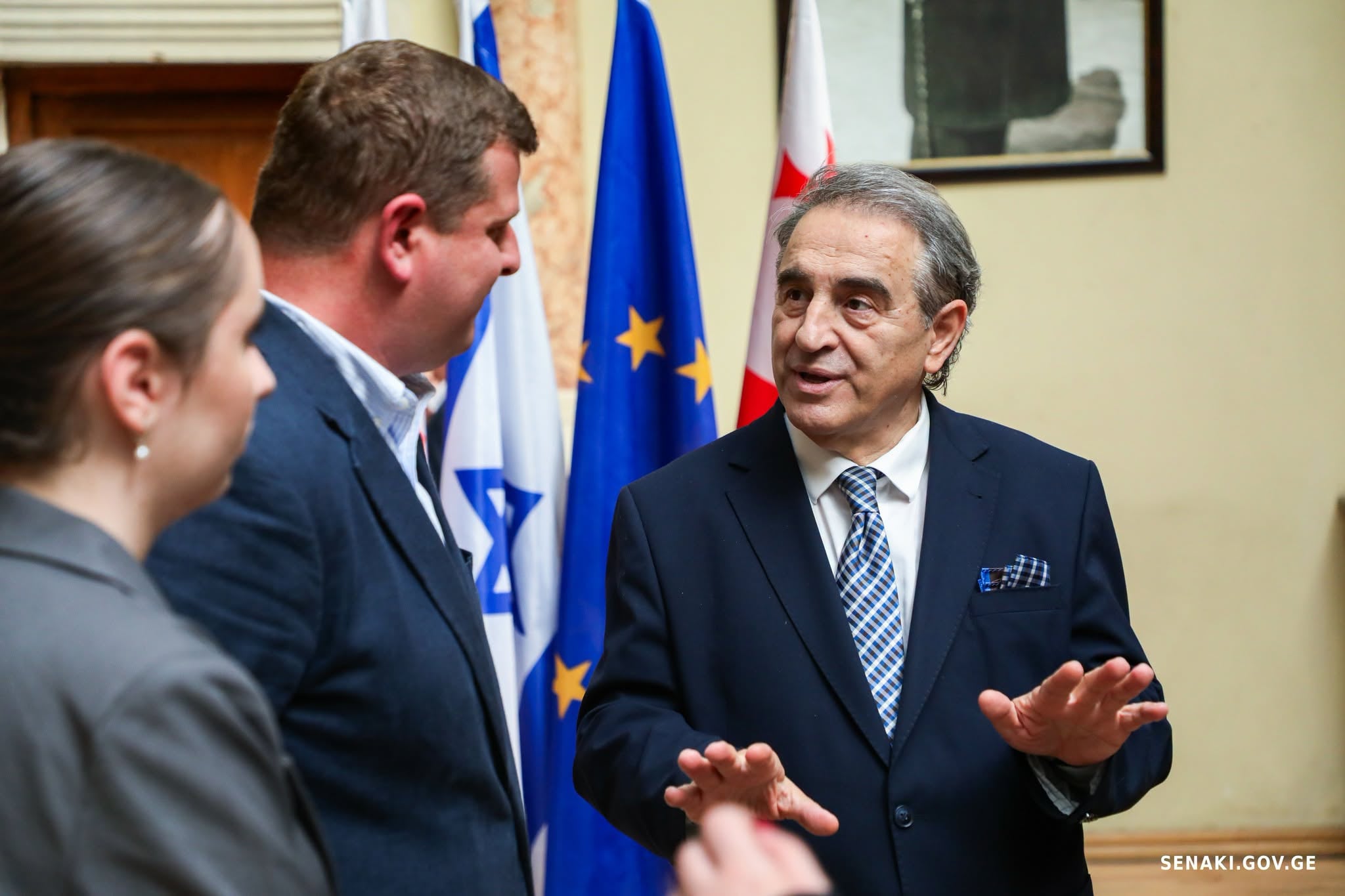 ებრაული კულტურული მემკვიდრეობის დაცვისადმი მიძღვნილ ღონისძიებას სენაკის მერის მოადგილე გაეცნო