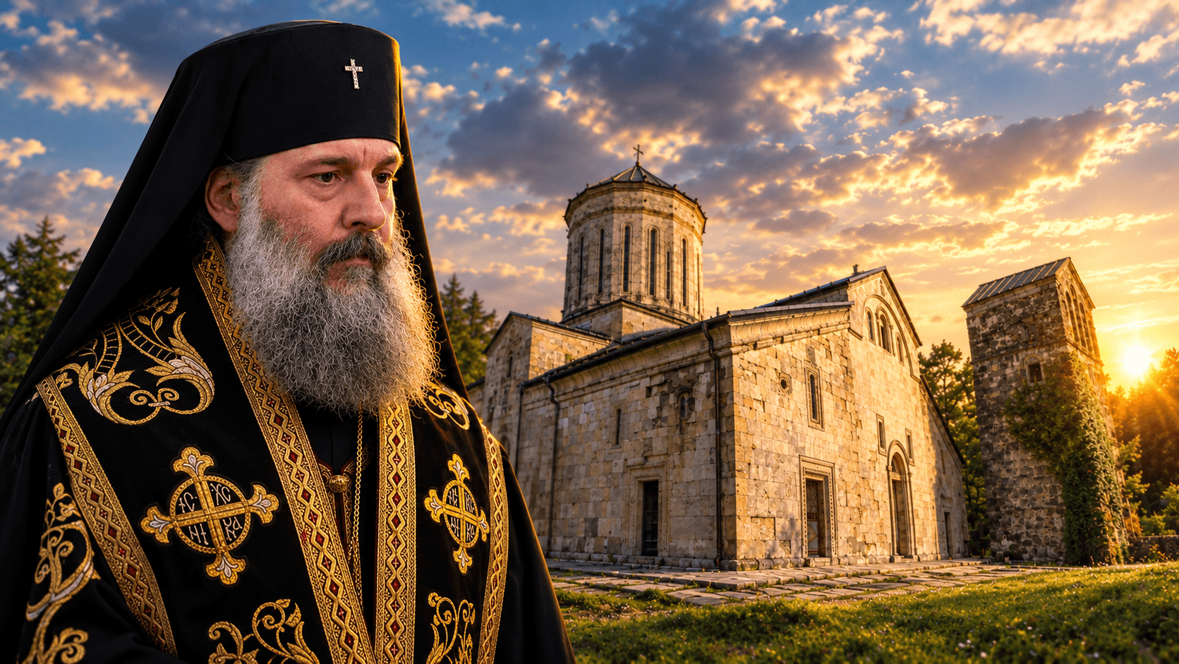 ჭყონდიდობის დღესასწაულზე წირვას პატრიარქი აღავლენს I მარტვილი